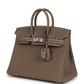 Birkins 25 Etoupe Togo Brushed Palladium Hardware