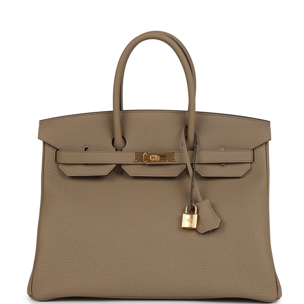 Birkin 35 Beige Marfa Togo Gold Hardware