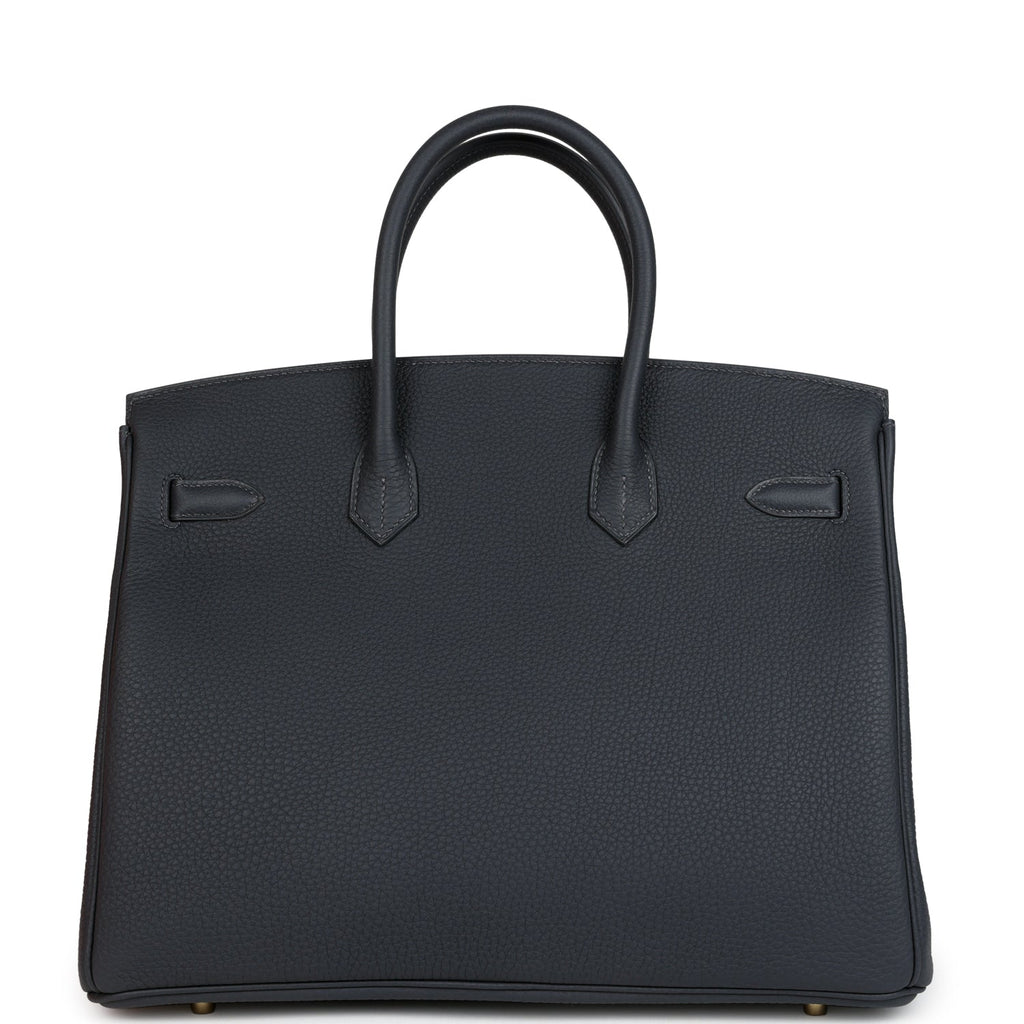Birkin 35 Ardoise Togo Gold Hardware