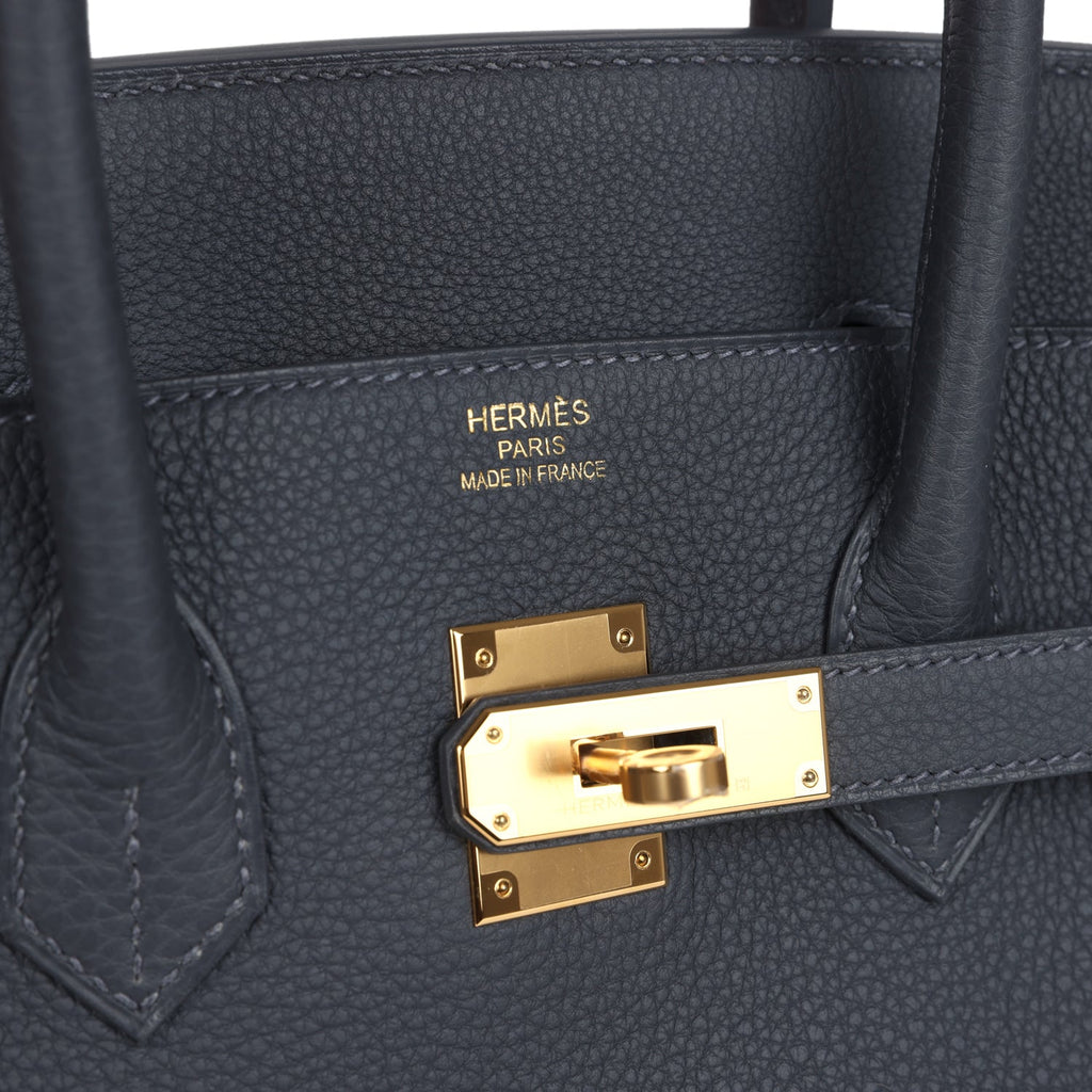Birkin 35 Ardoise Togo Gold Hardware