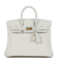 Birkin 25 New White Swift Gold Hardware
