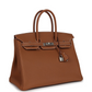 Birkin 35 Gold Togo Palladium Hardware