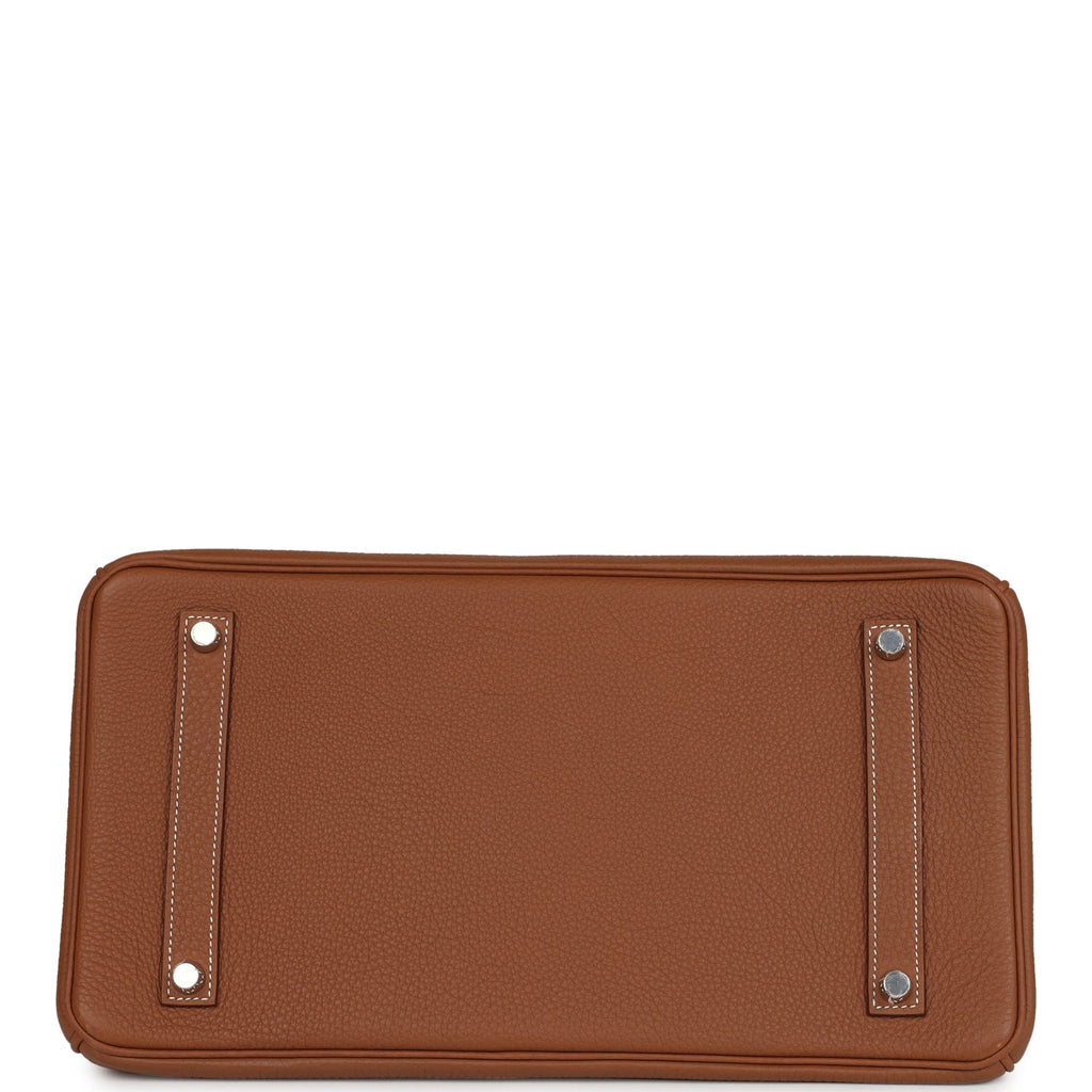 Birkin 35 Gold Togo Palladium Hardware