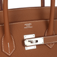 Birkin 35 Gold Togo Palladium Hardware