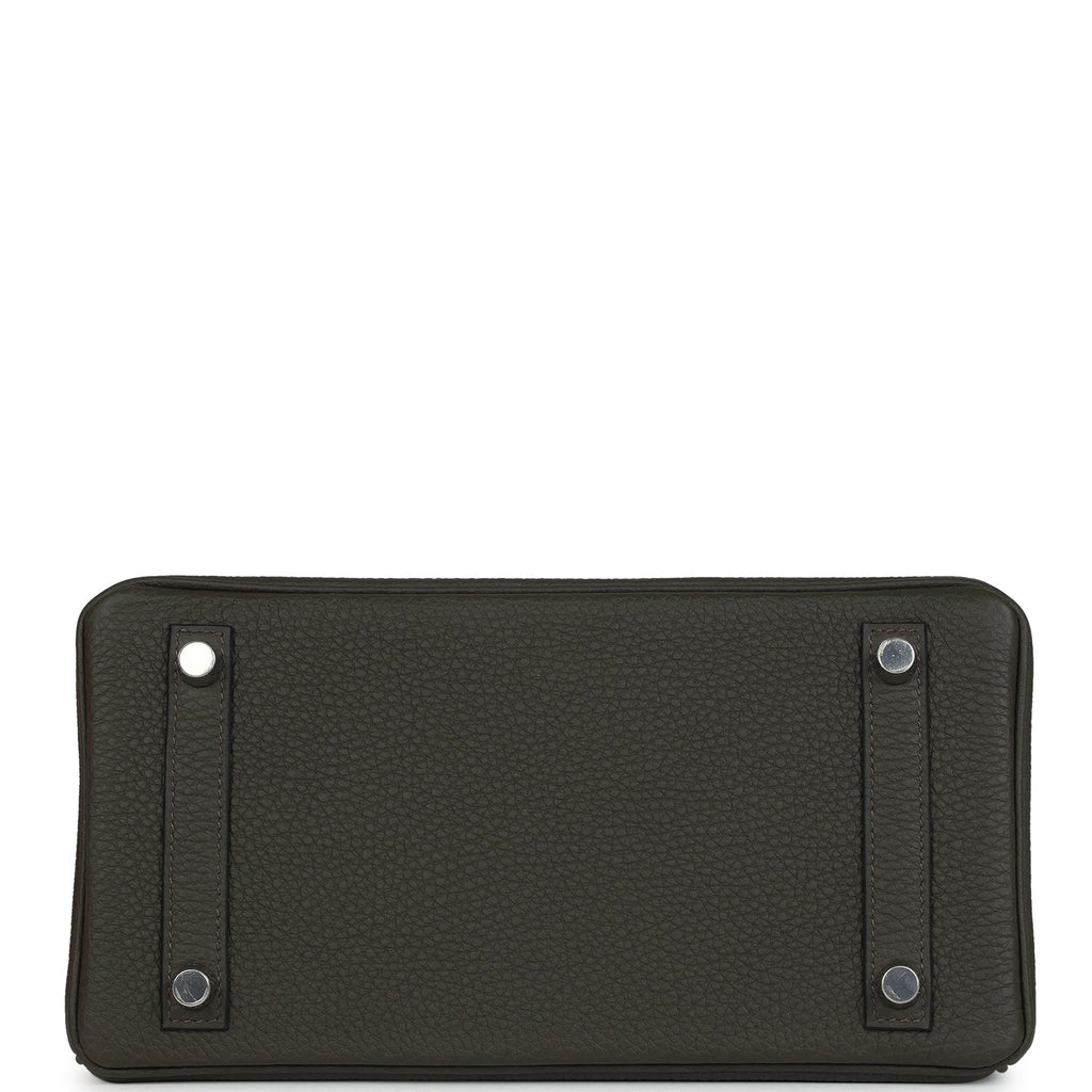 Birkins 25 Vert de Gris Togo Palladium Hardware