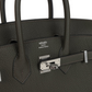 Birkins 25 Vert de Gris Togo Palladium Hardware
