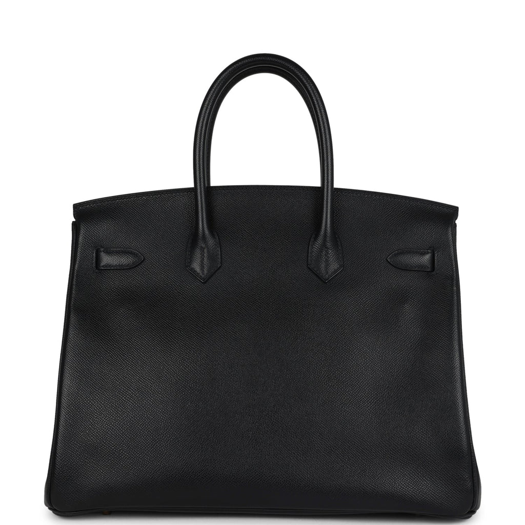 Birkin 35 Black Epsom Gold Hardware