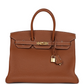 Birkin 35 Gold Togo Gold Hardware