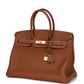 Birkin 35 Gold Togo Gold Hardware