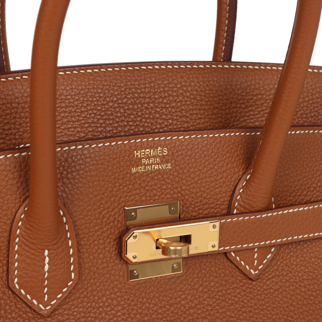 Birkin 35 Gold Togo Gold Hardware