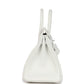 Birkin 25 New White Swift Palladium Hardware