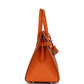 Birkin 30 Sellier Orange Epsom Palladium Hardware