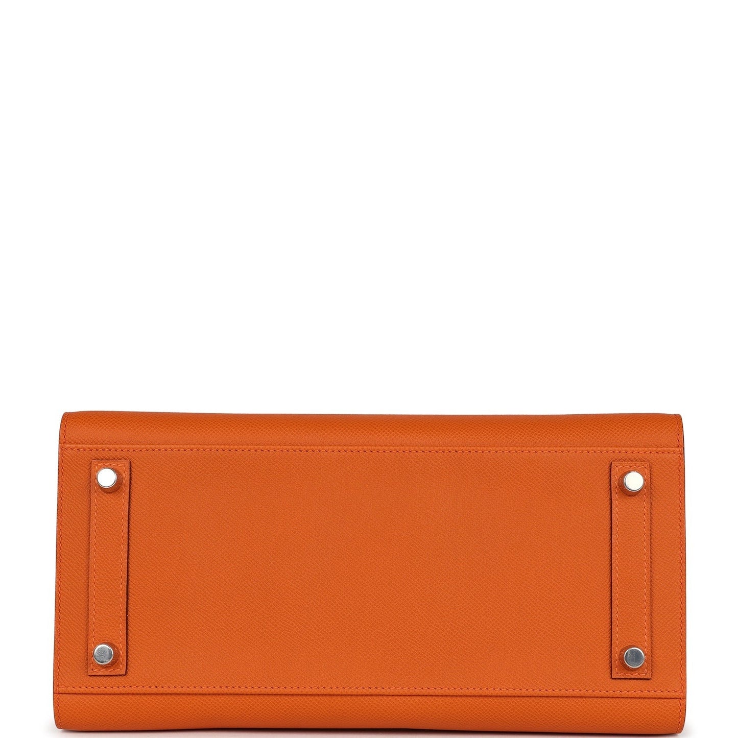 Birkin 30 Sellier Orange Epsom Palladium Hardware