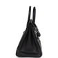Birkins 25 Black Volupto Palladium Hardware