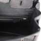 Birkins 25 Black Volupto Palladium Hardware