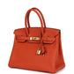 Birkin 30 Terre Battue Togo Gold Hardware