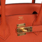 Birkin 30 Terre Battue Togo Gold Hardware