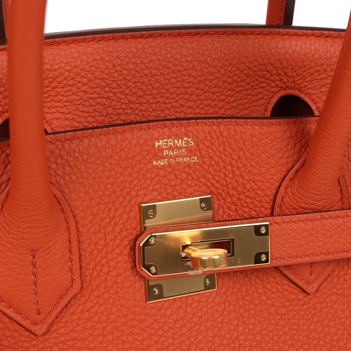 Birkin 30 Terre Battue Togo Gold Hardware