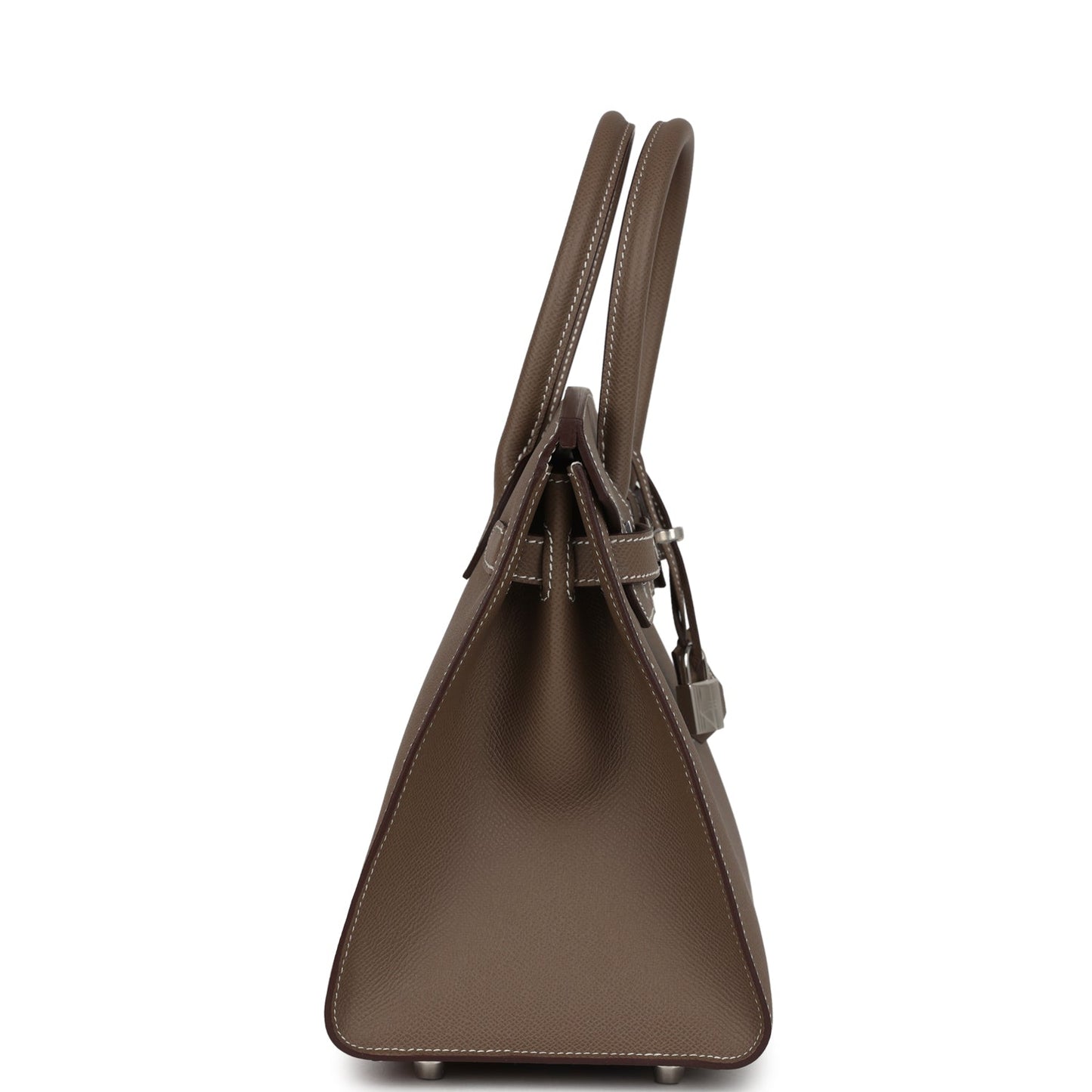 Birkin Sellier 30 Etoupe Epsom Palladium Hardware