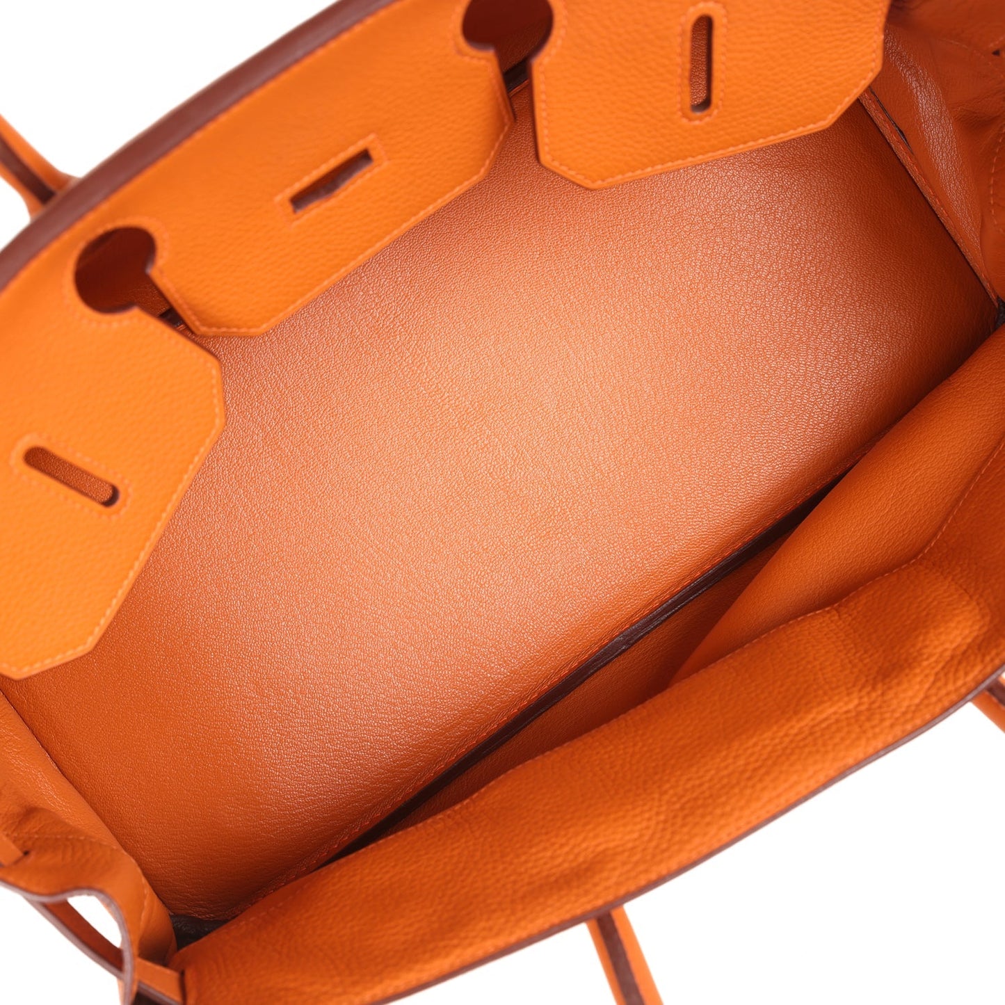 Vintage Shoulder Birkin 42 JPG Orange Clemence Gold Hardware