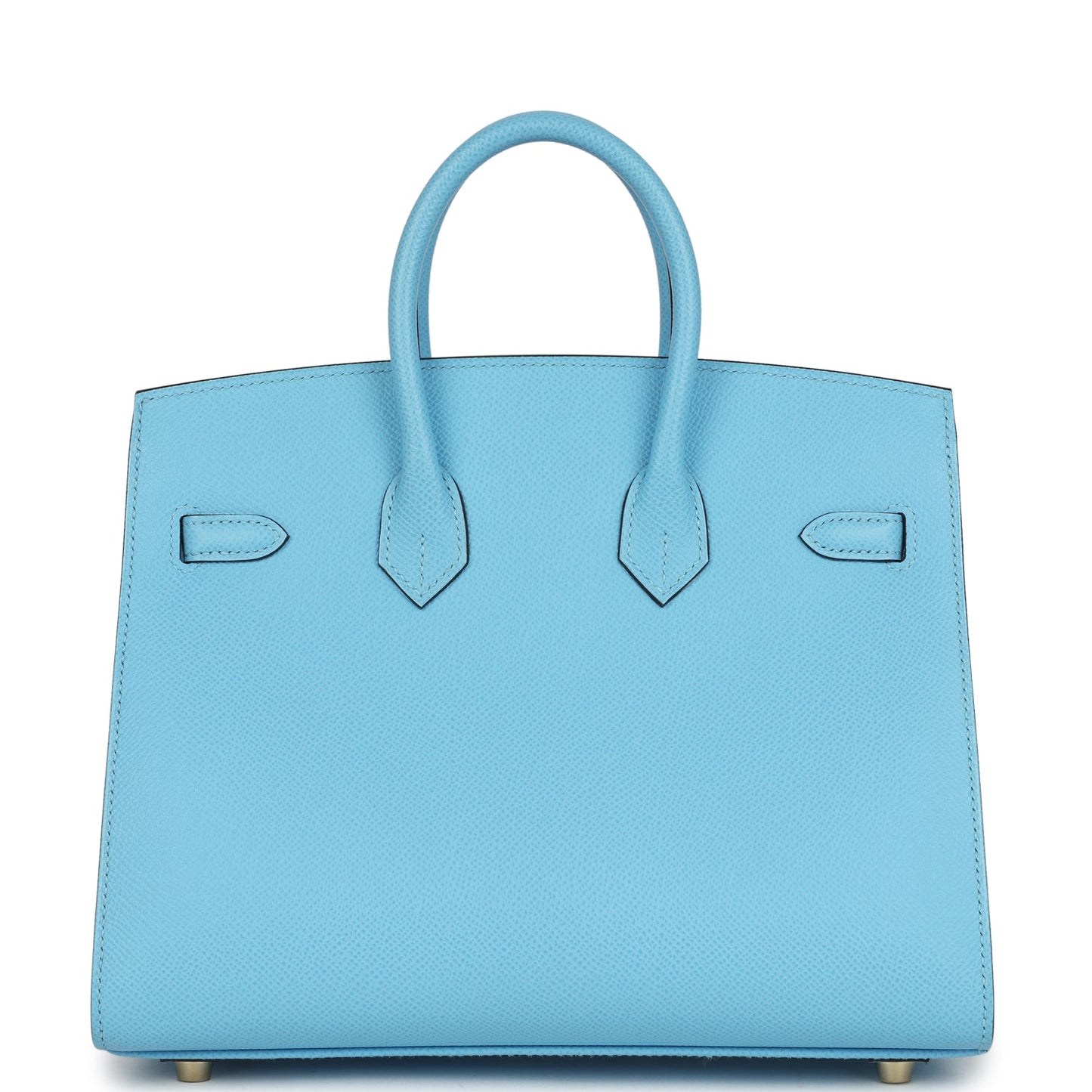 Birkin Sellier 25 Celeste Epsom Gold Hardware