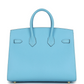 Birkins 25 Celeste Epsom Gold Hardware
