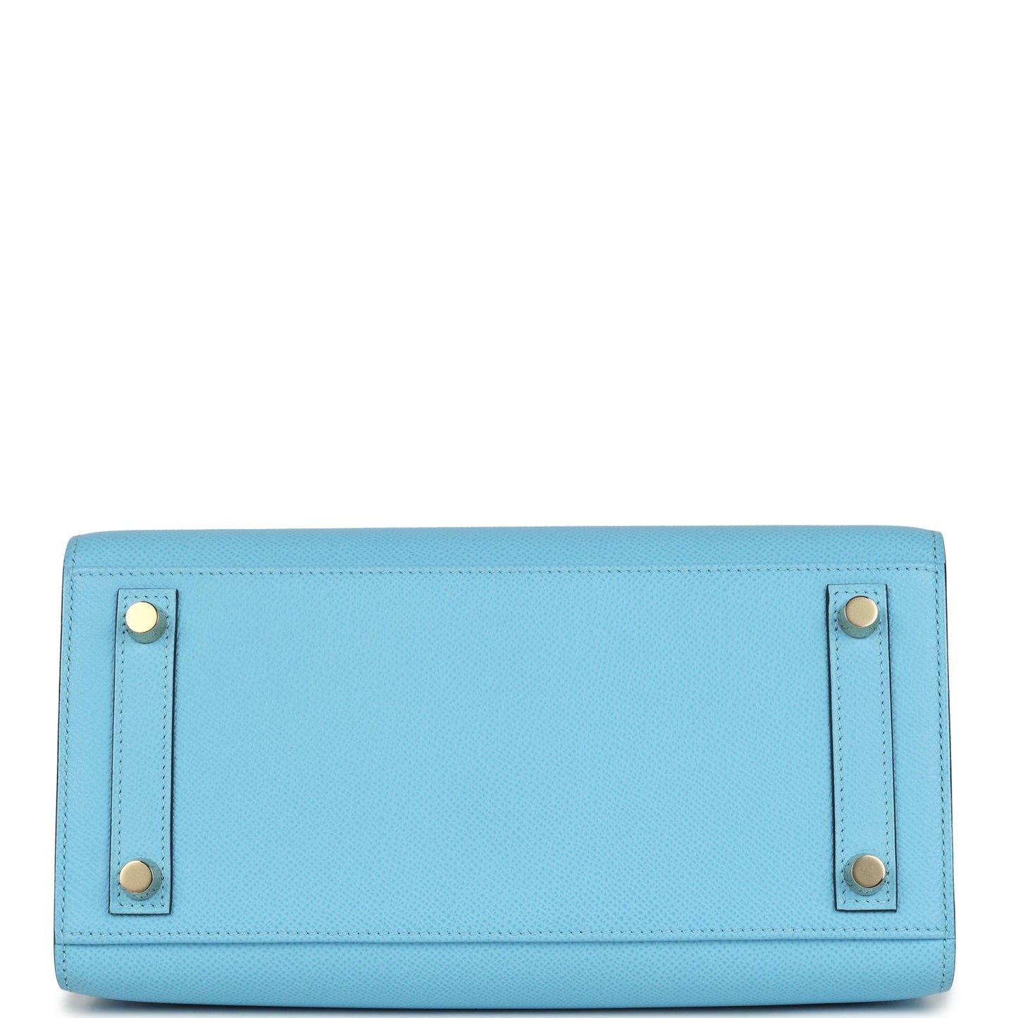 Birkin Sellier 25 Celeste Epsom Gold Hardware