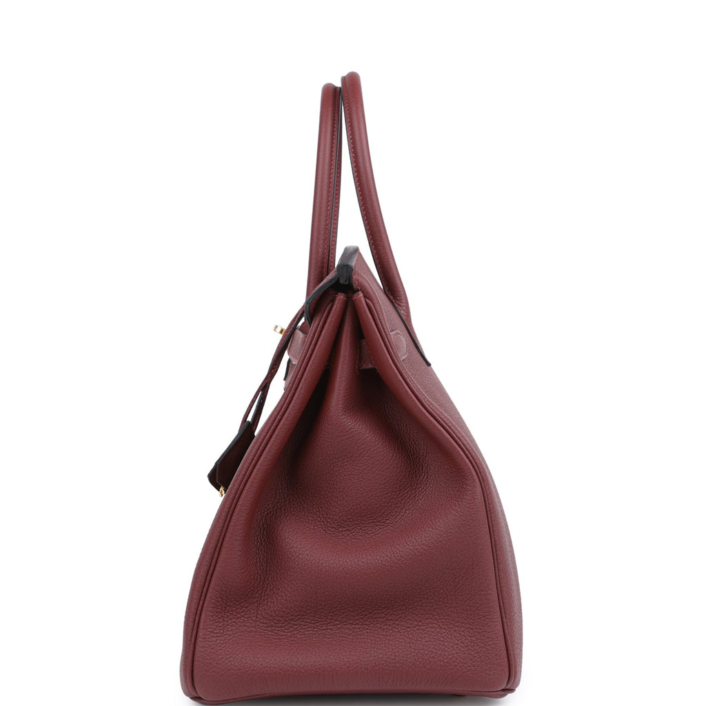 Birkin 35 Rouge H Togo Gold Hardware