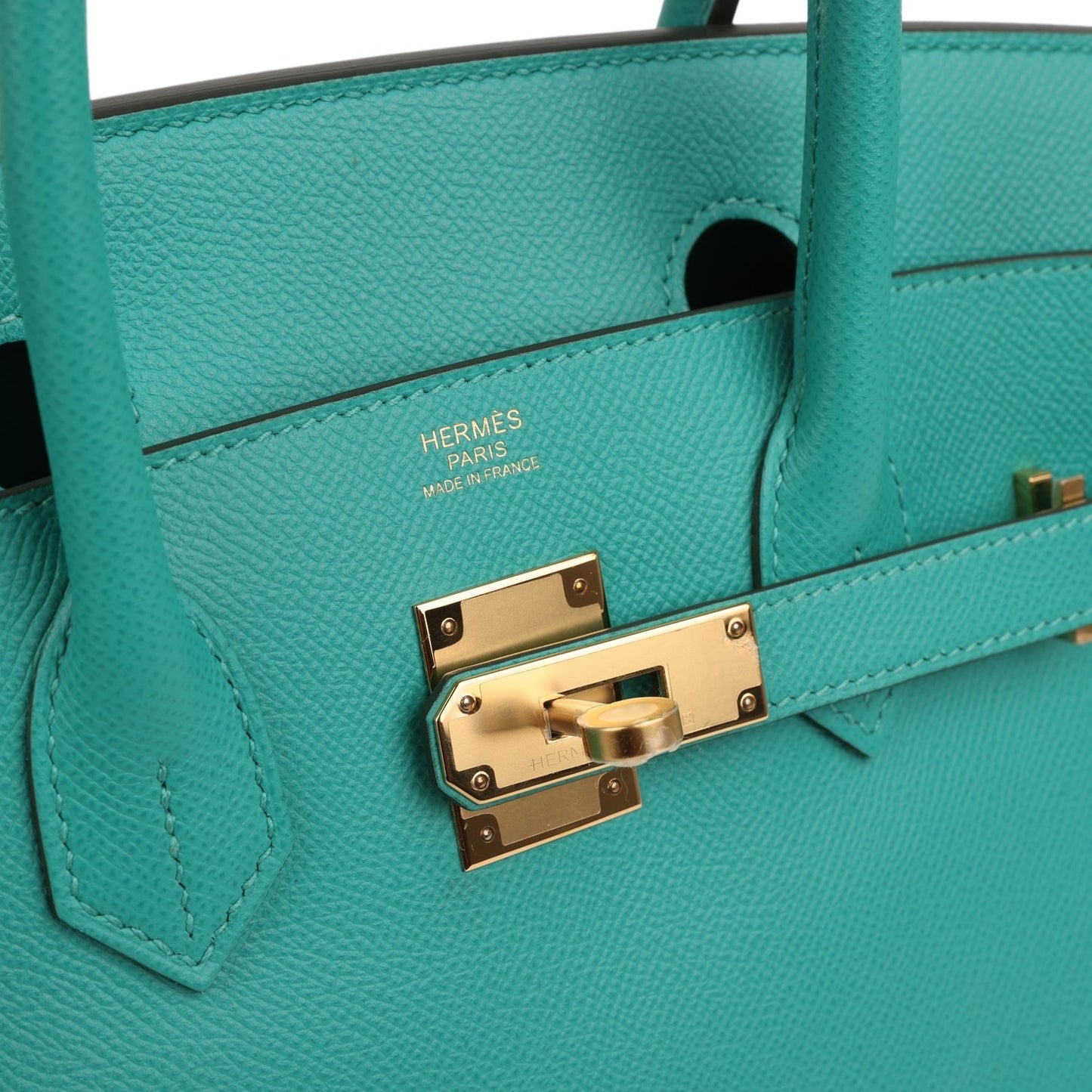 Birkin 30 Vert Verone Epsom Gold Hardware