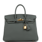 Birkin 25 Vert Amande Togo Gold Hardware
