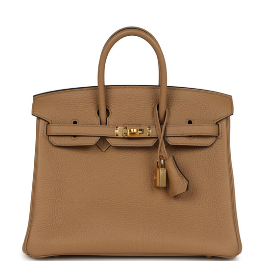 Birkins 25 Chai Togo Gold Hardware