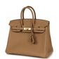 Birkins 25 Chai Togo Gold Hardware