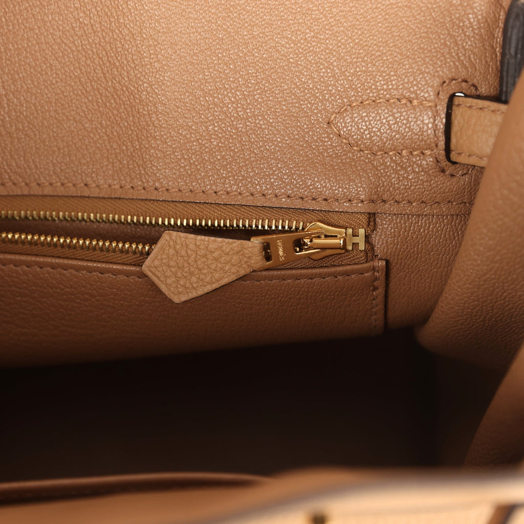 Birkins 25 Chai Togo Gold Hardware