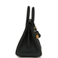 Birkins 25 Black Togo Gold Hardware