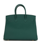 Birkin 35 Malachite Togo Gold Hardware