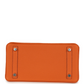 Birkin 25 Orange Togo Palladium Hardware