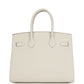 Birkin Sellier 30 Gris Pale Epsom Gold Hardware