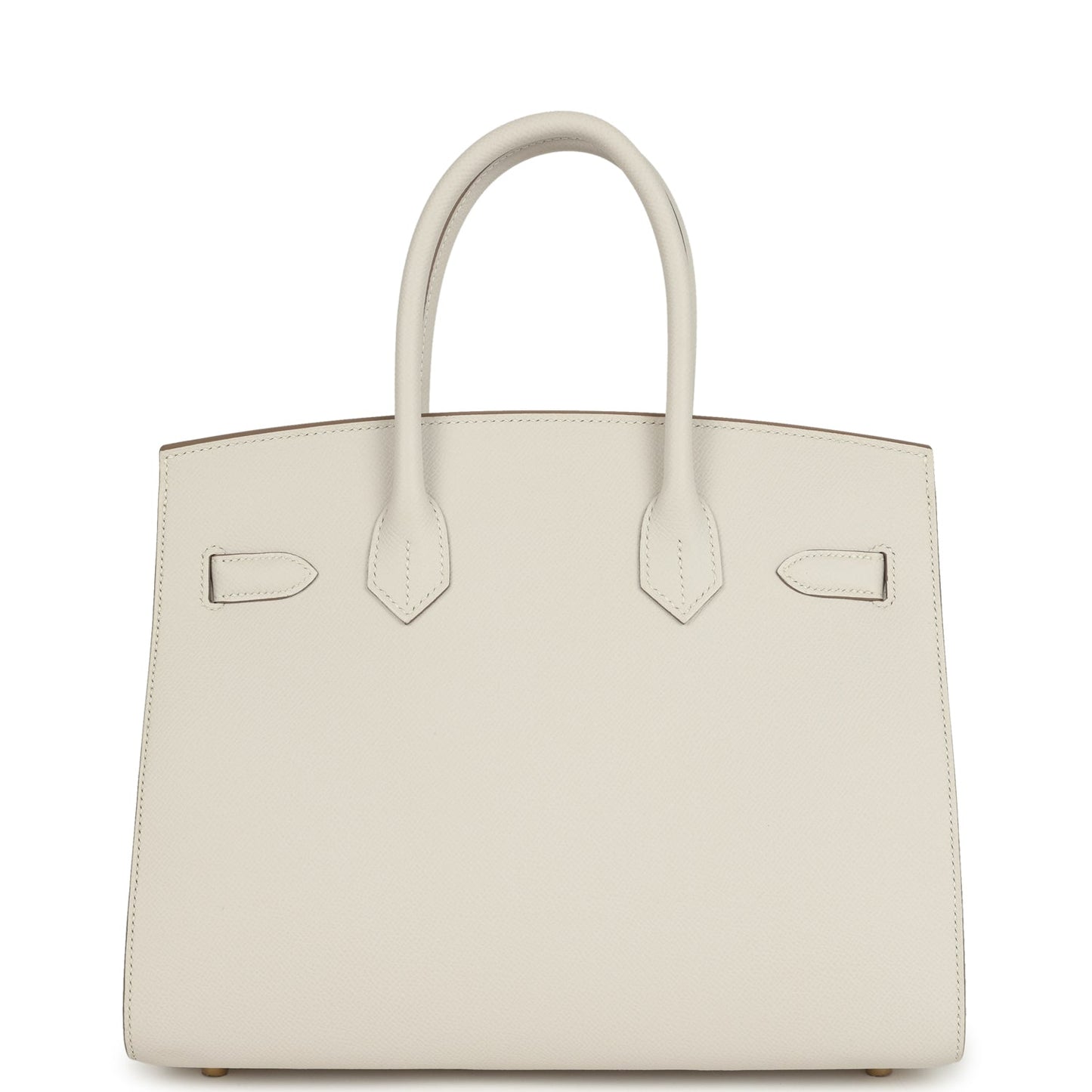 Birkin Sellier 30 Gris Pale Epsom Gold Hardware