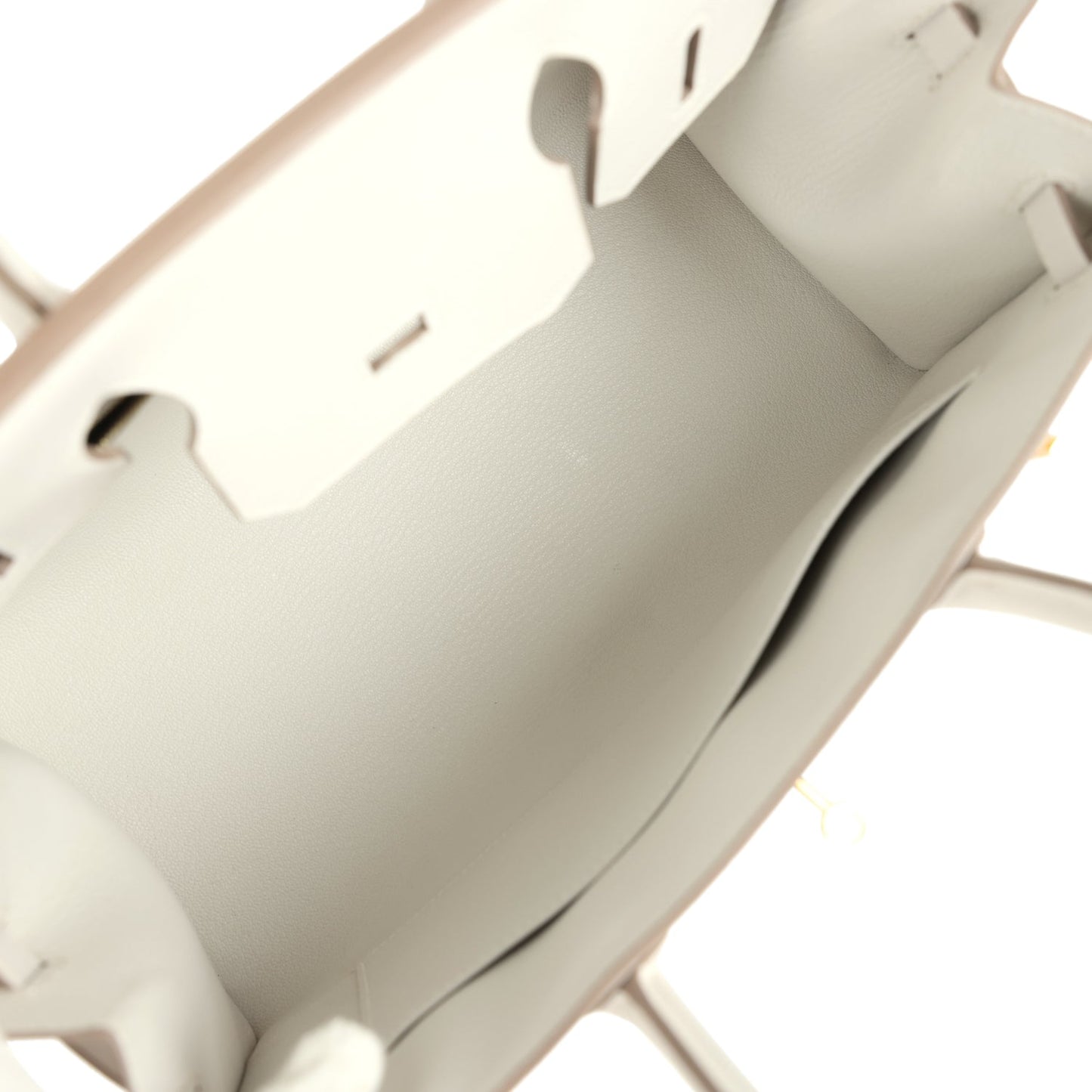 Birkin Sellier 30 Gris Pale Epsom Gold Hardware