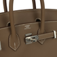Birkins 25 Etoupe Swift Palladium Hardware