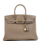 Birkin 35 Etoupe Togo Gold Hardware