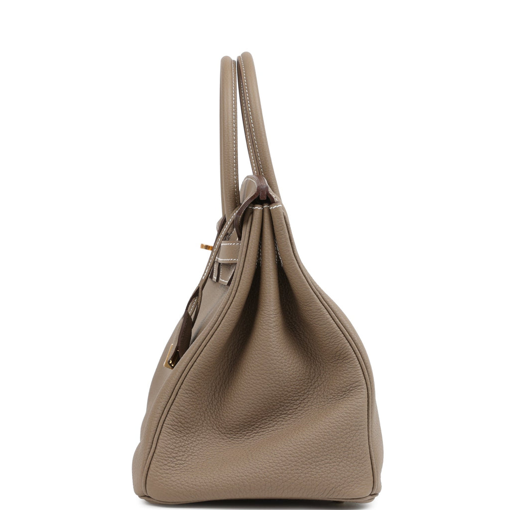 Birkin 35 Etoupe Togo Gold Hardware