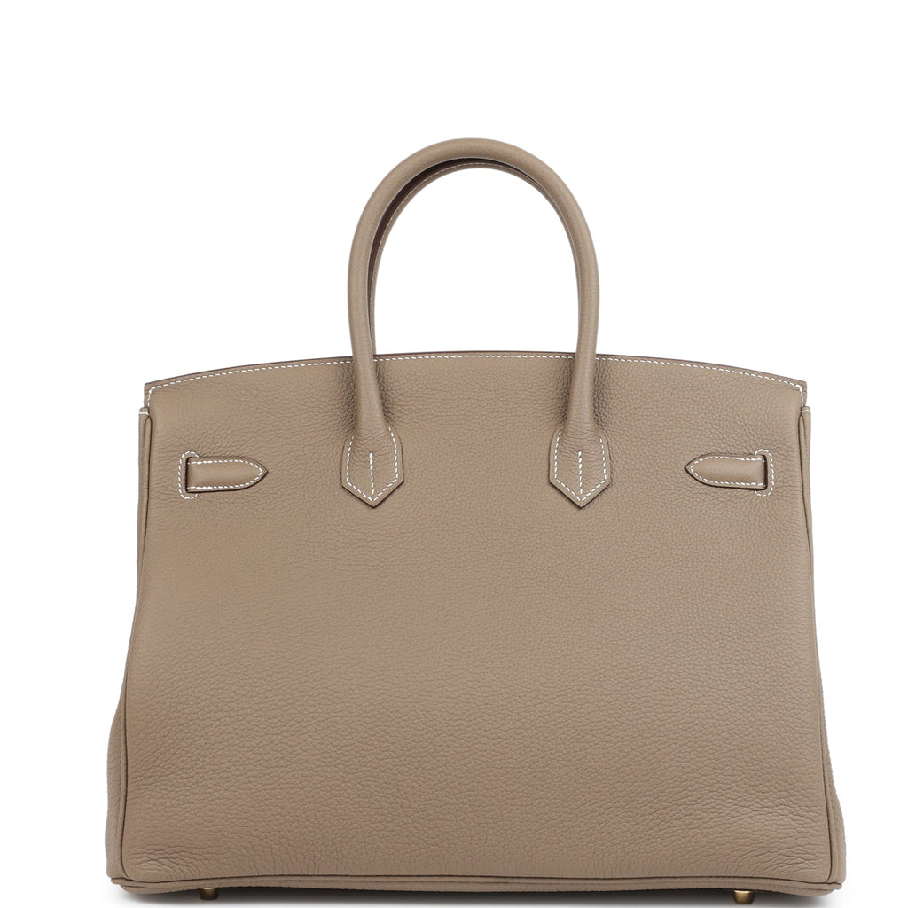 Birkin 35 Etoupe Togo Gold Hardware