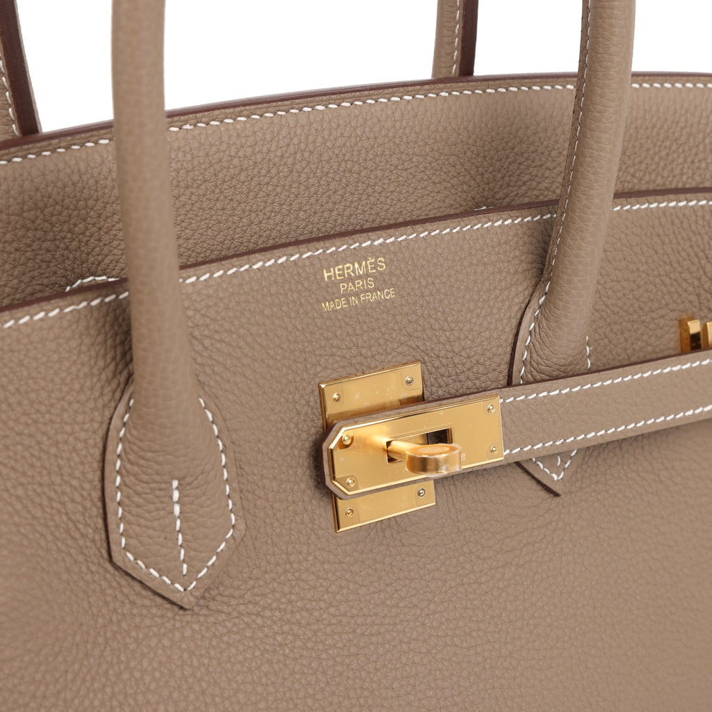 Birkin 35 Etoupe Togo Gold Hardware