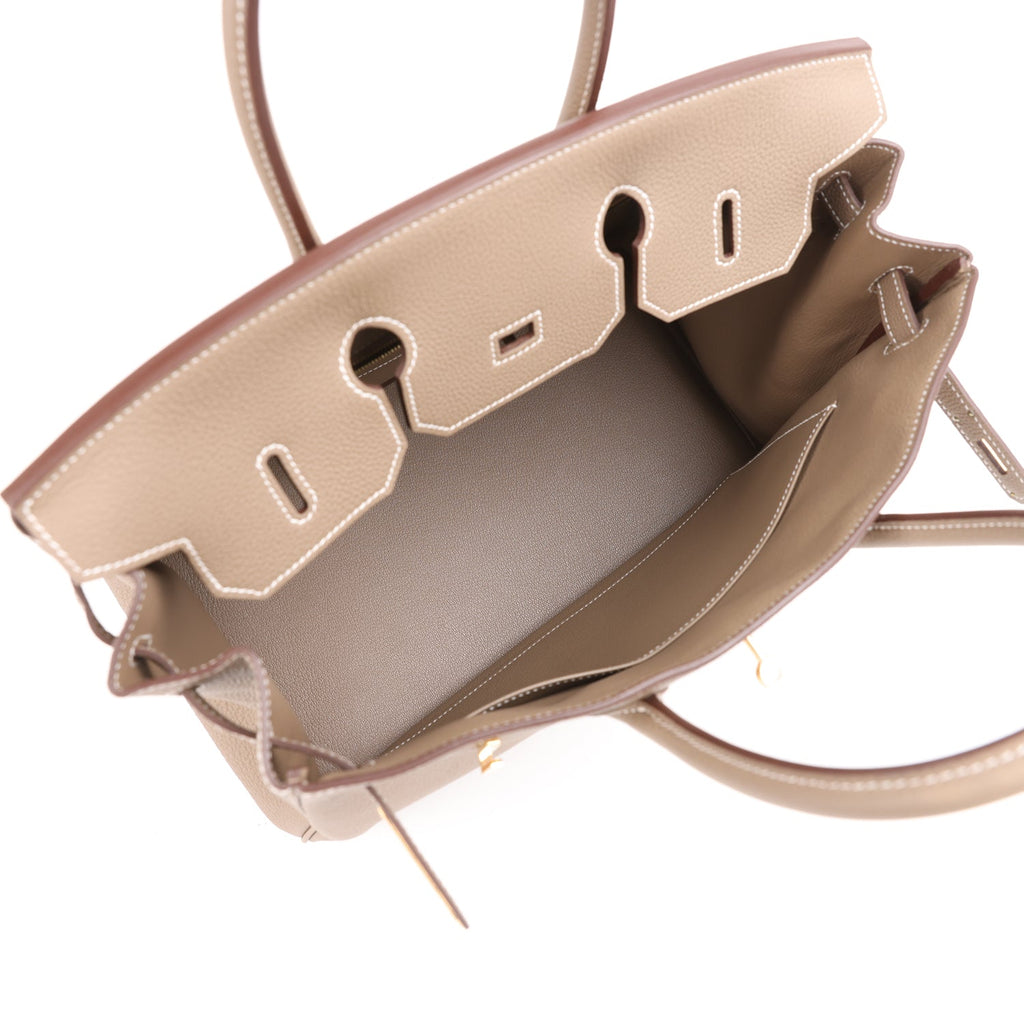 Birkin 35 Etoupe Togo Gold Hardware