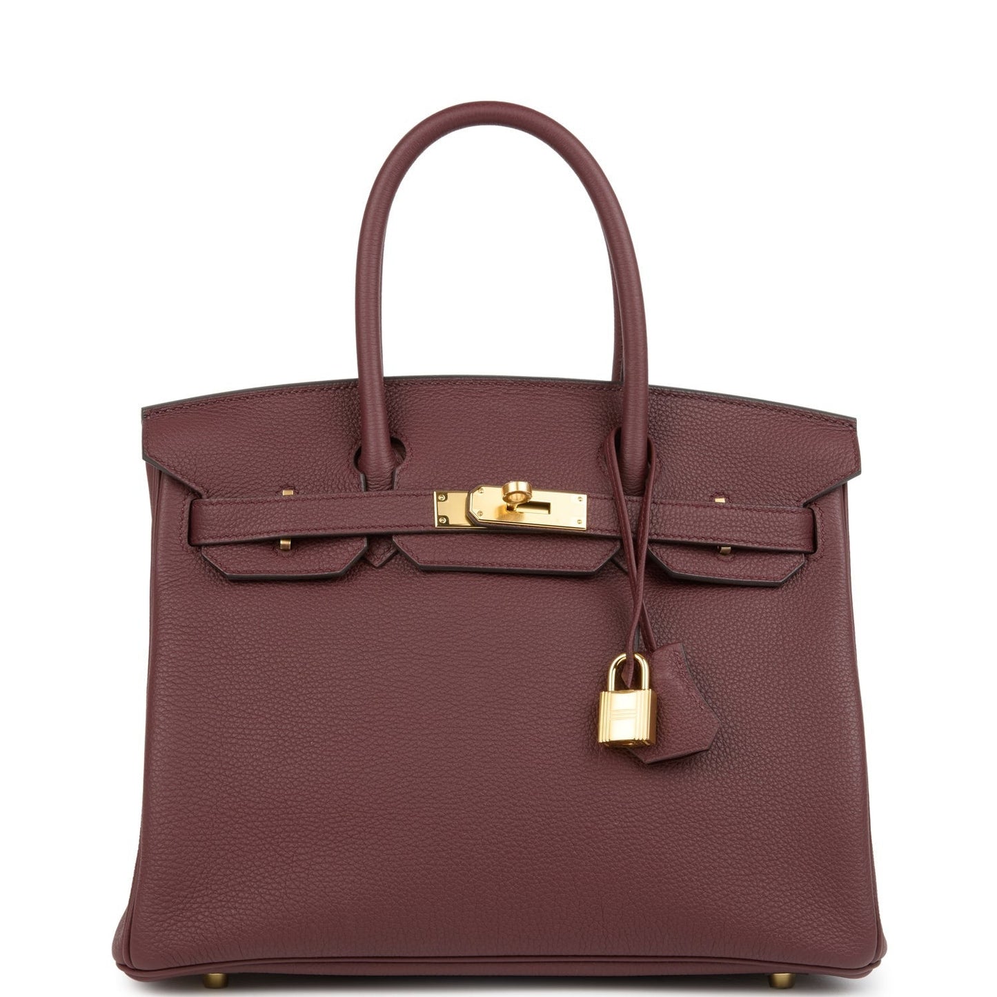 Birkin 30 Rouge Sellier Togo Gold Hardware