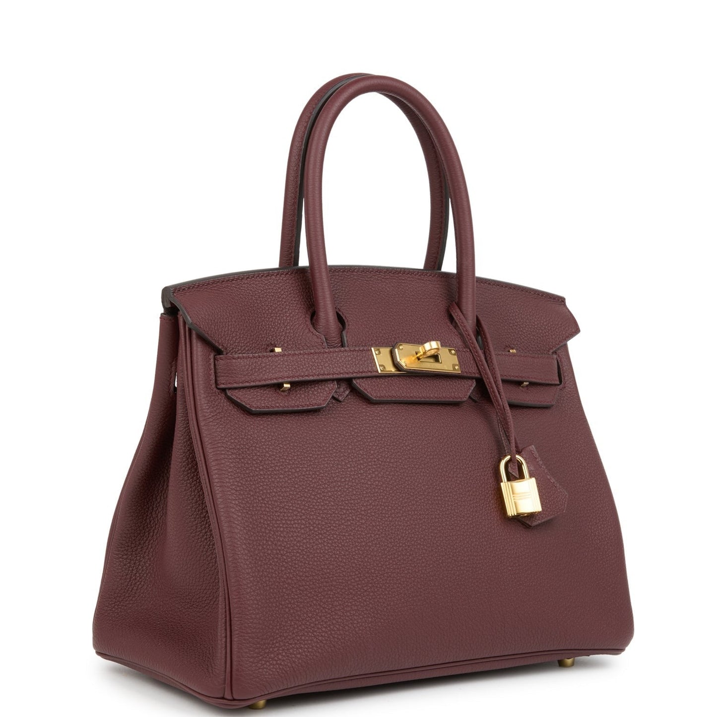 Birkin 30 Rouge Sellier Togo Gold Hardware