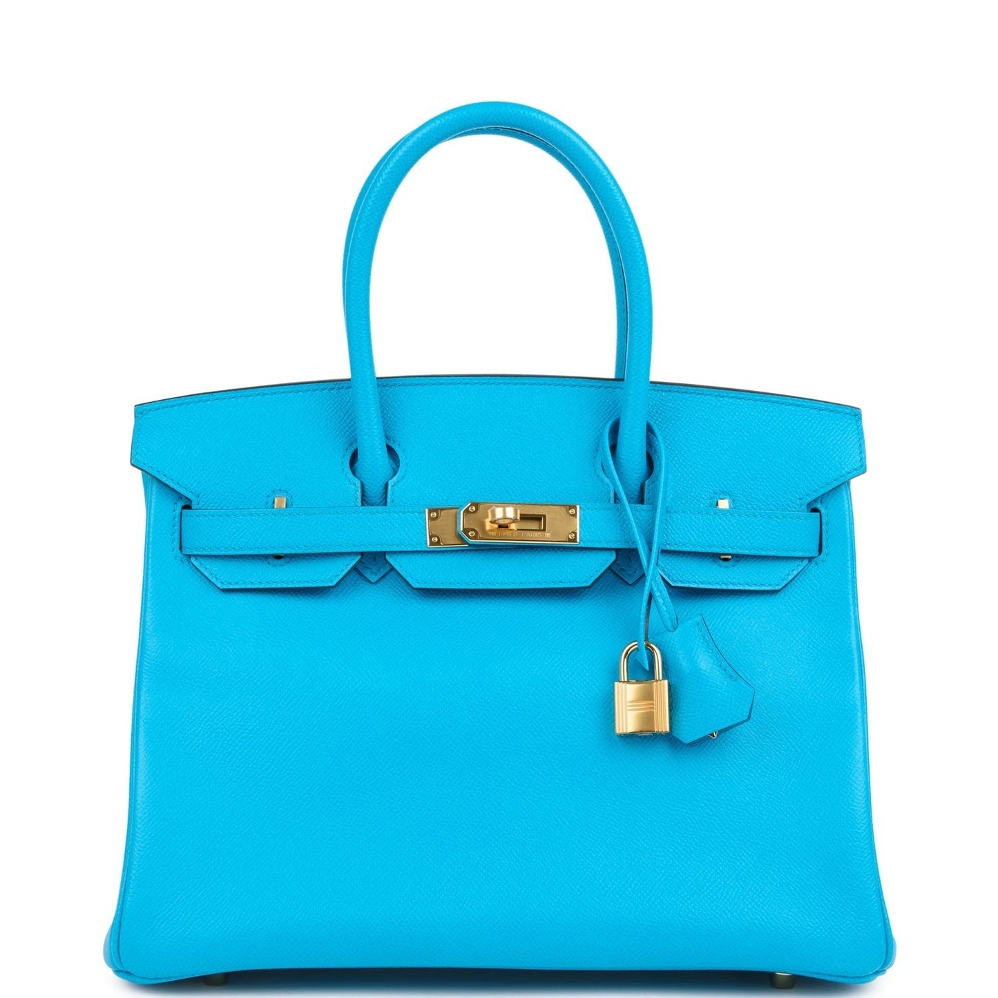 Birkin 30 Bleu Frida Epsom Gold Hardware