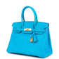 Birkin 30 Bleu Frida Epsom Gold Hardware