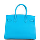 Birkin 30 Bleu Frida Epsom Gold Hardware